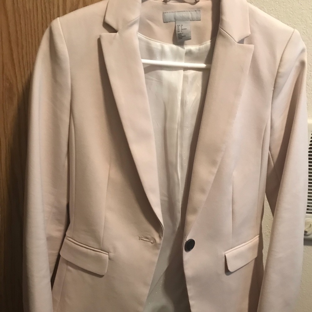 Cream blazer